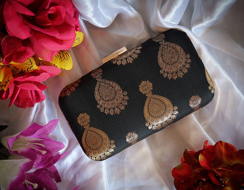 Hand Embroidery Clutch Purses