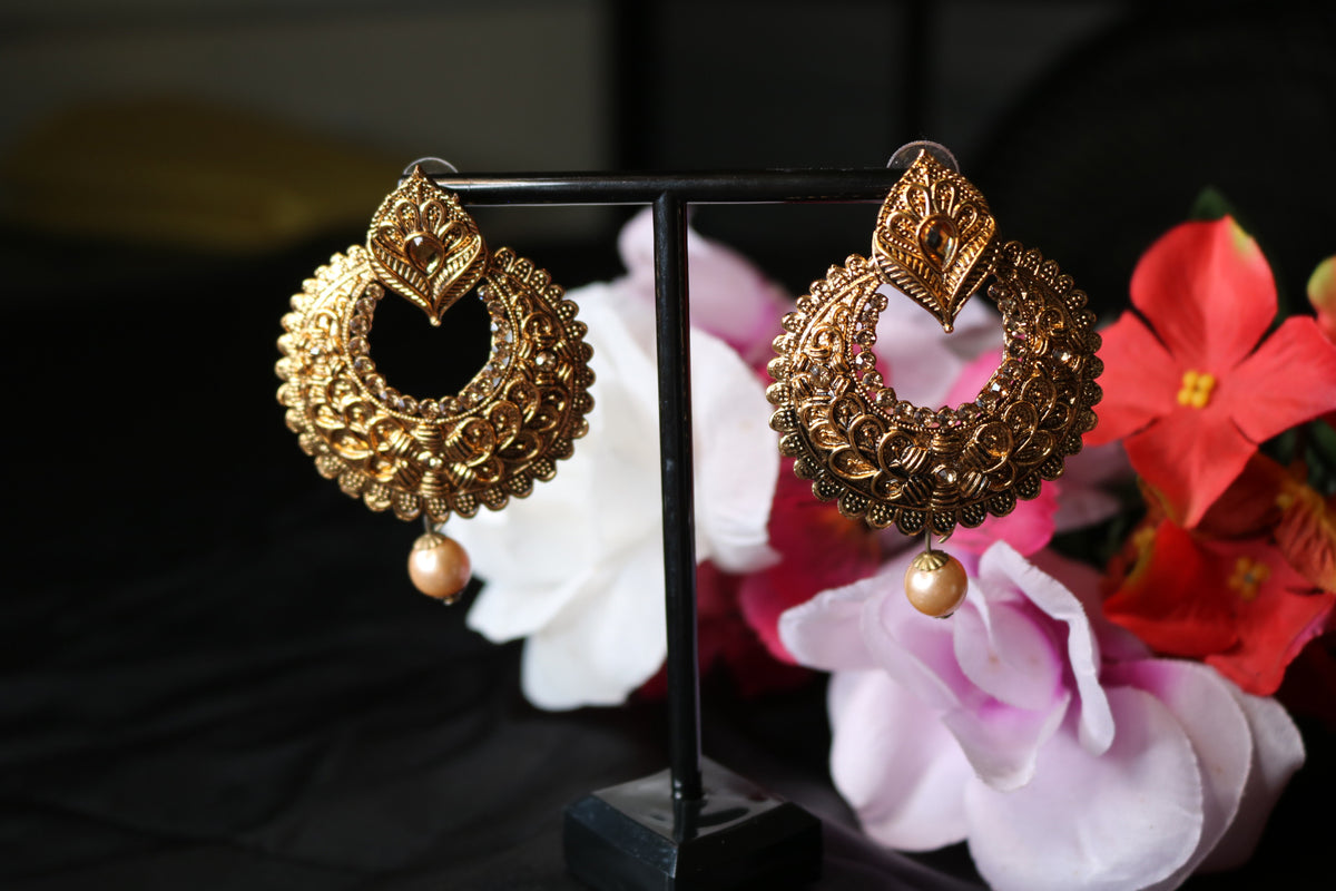 Shramya Gold-plated Traditional Earring