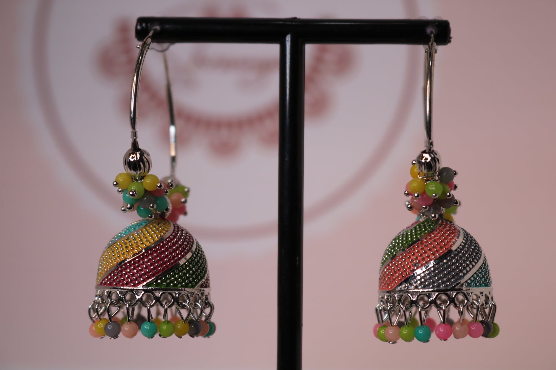 Golden Gold-Plated Jhumka Earrings with Pearls Drop at Rs 239/pair in  Ghaziabad