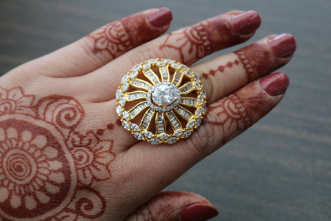 Shramya Gold-plated Ring