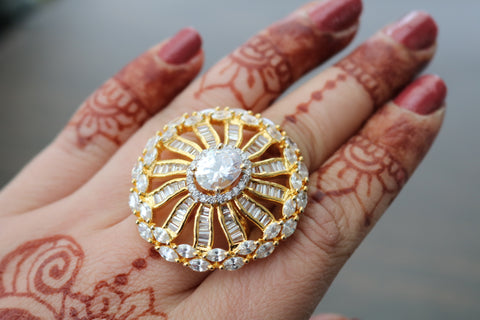 Shramya Gold-plated Ring