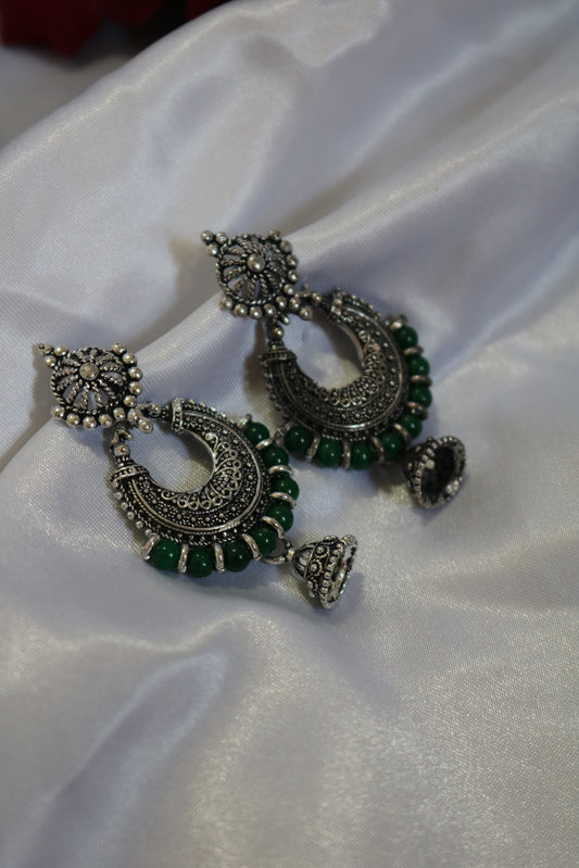 Chandbali Studded Dangle Earring