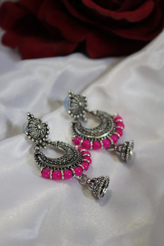 Chandbali Studded Dangle Earring