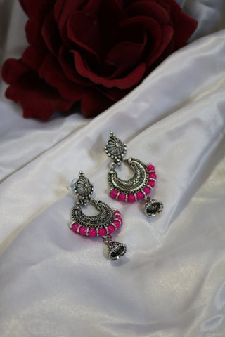 Chandbali Studded Dangle Earring