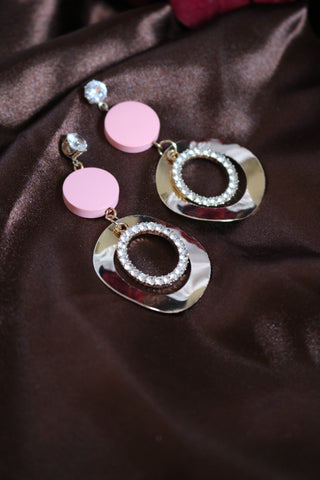 Shramya Round Tiered Studded Earring