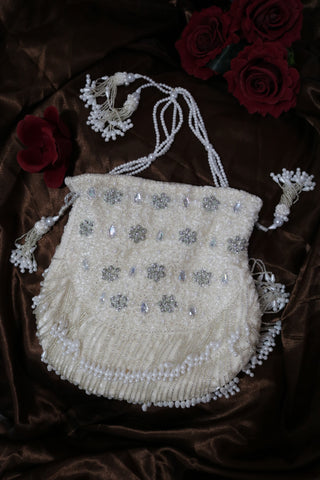 Shramya Handmade Embroidery Potli Designer Bag