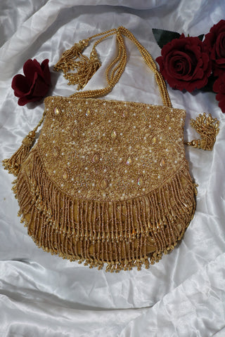 Shramya Handmade Embroidery Potli Designer Bag