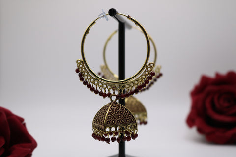 Shramya Traditional Hoop Earring