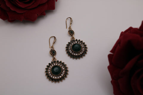 Shramya Bohemian Sunflower Dangling Earring