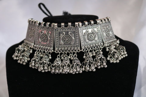 Shramya Traditional Oxidized Choker