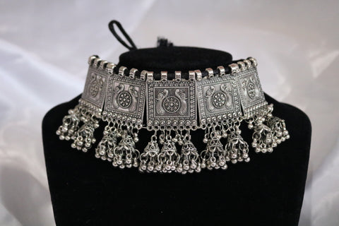 Shramya Traditional Oxidized Choker