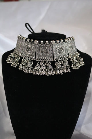 Shramya Traditional Oxidized Choker