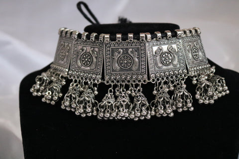 Shramya Traditional Oxidized Choker